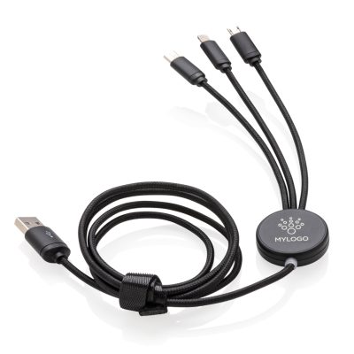 Light-Up Logo Charging Cable (3-in-One)